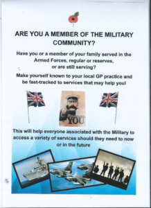 military veteran poster